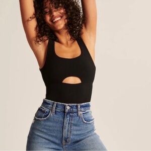 Abercrombie Cutout Bodysuit Tank Top